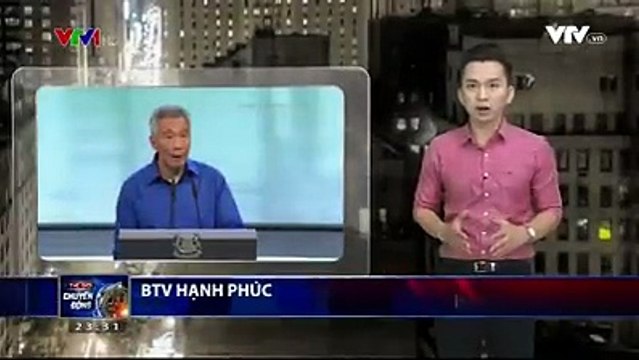 Thủ tướng Singapore Lý Hiển Long đã bất ngờ bị choáng khi đang đọc thông điệp quốc khánh bằng tiếng Anh trên sống truyền hình.