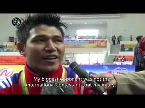 Burma's wushu team delighted with medal wins
