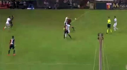 Diego Laxalt Goal -  Genoa CFC 2-1 Cagliari Calcio - (21/8/2016)