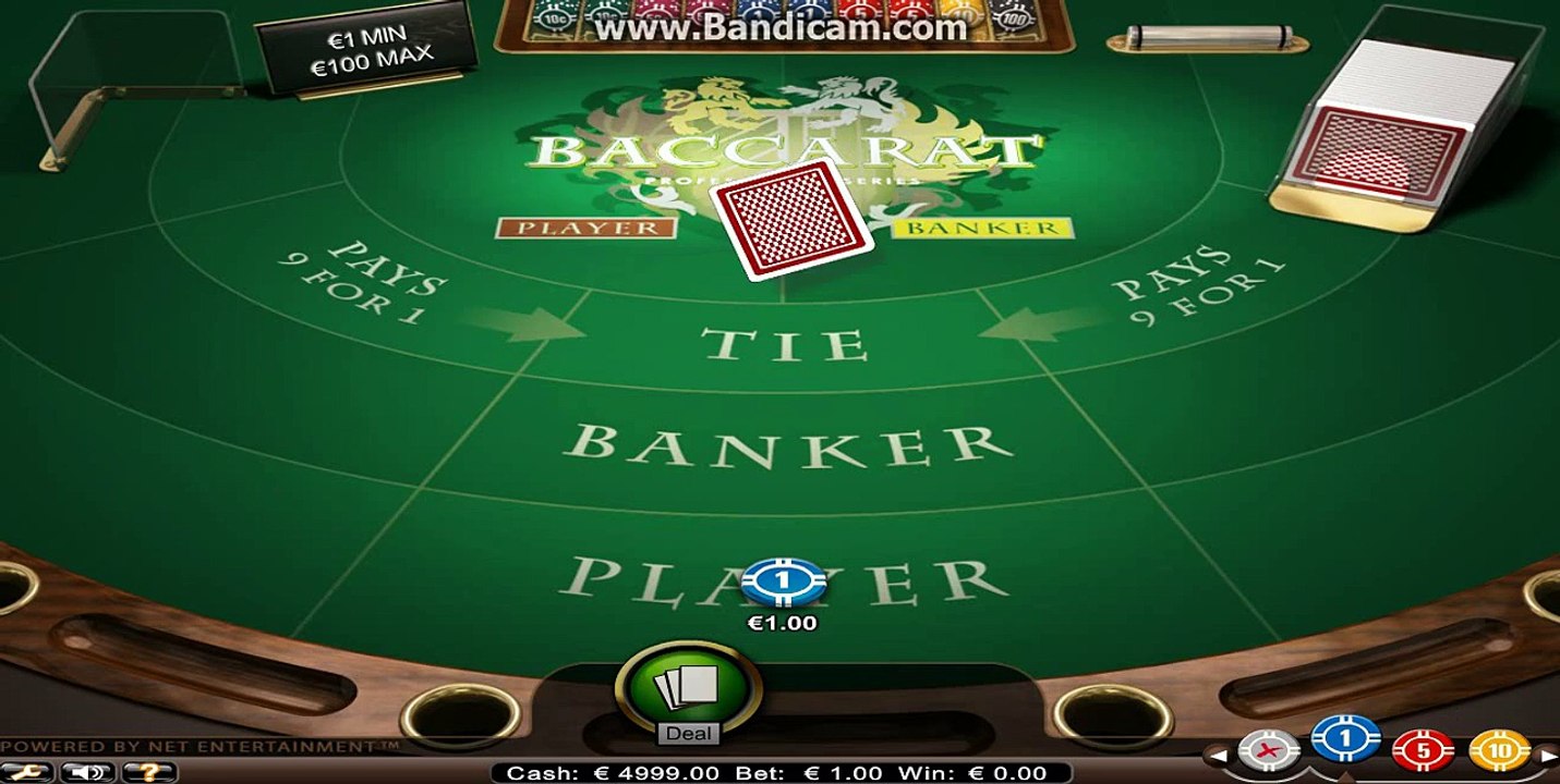 Baccarat Game-Bakara Oyunu