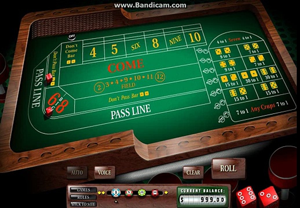 Barbut oyunu-Craps game