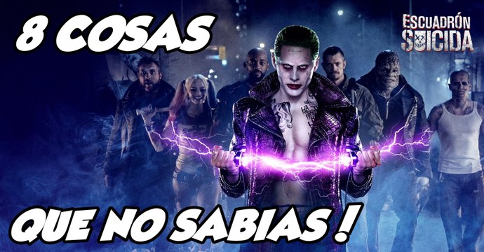 Suicide Squad 8 Cosas Que No Sabias y Curiosidades!