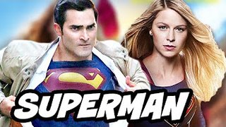 SUPERMAN en el Set de la Segunda Temporada de Supergirl