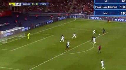 1-0 Lucas Moura Goal HD - PSG 1-0 Metz 21.08.2016 HD