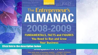 Big Deals  The Entrepreneur s Almanac: Fundamentals, Facts and Figures You Need to Run and Grow