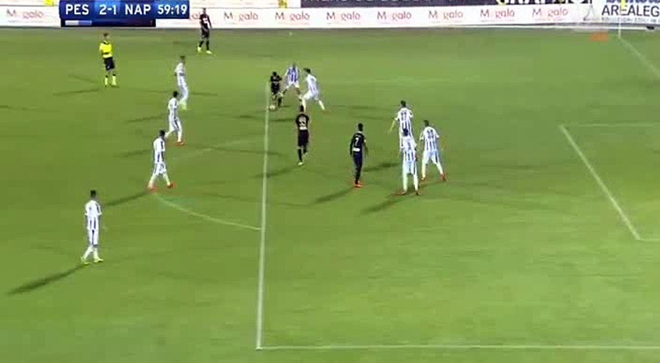 Dries Mertens Goal HD - Pescara 2-1 Napoli - Serie A - 21-08-2016