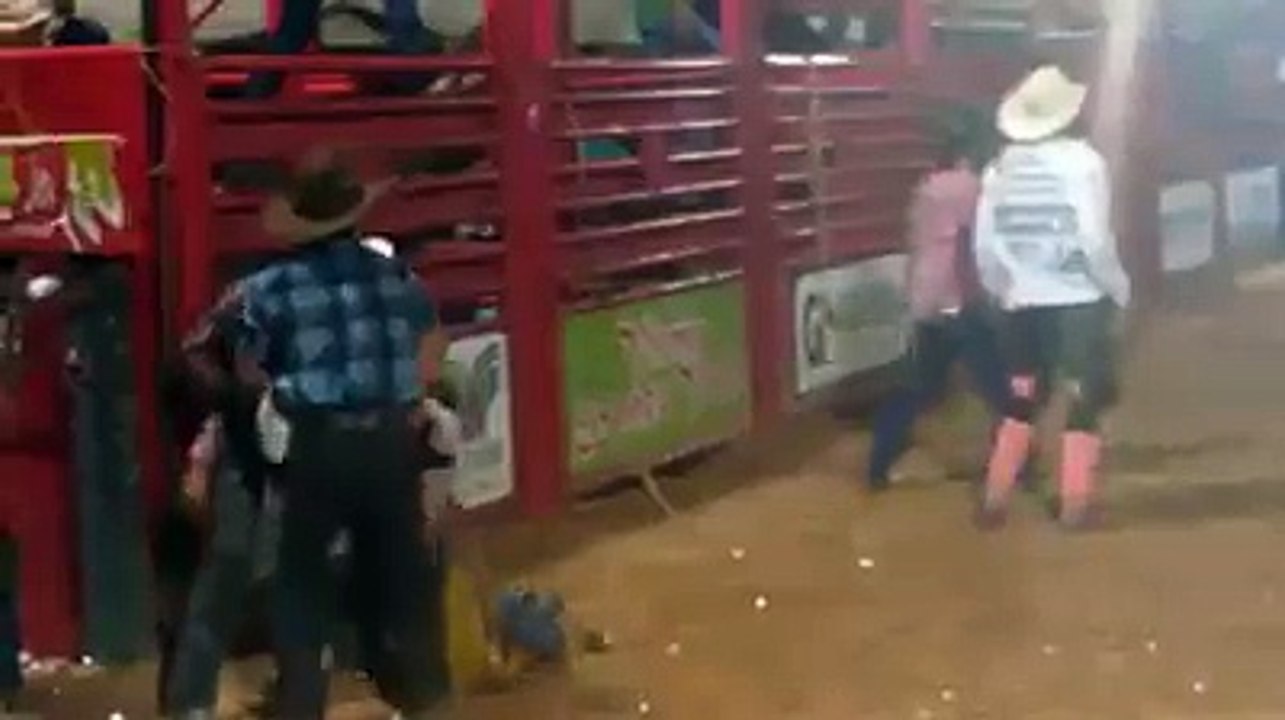 Vídeo: peão morre pisoteado por touro no PR