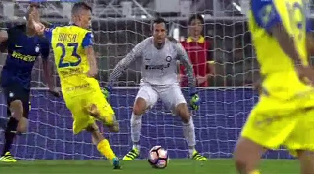 Chievo Verona 2-0 F.C. Internazionale - All Goals , Highlights (21/8/2016)