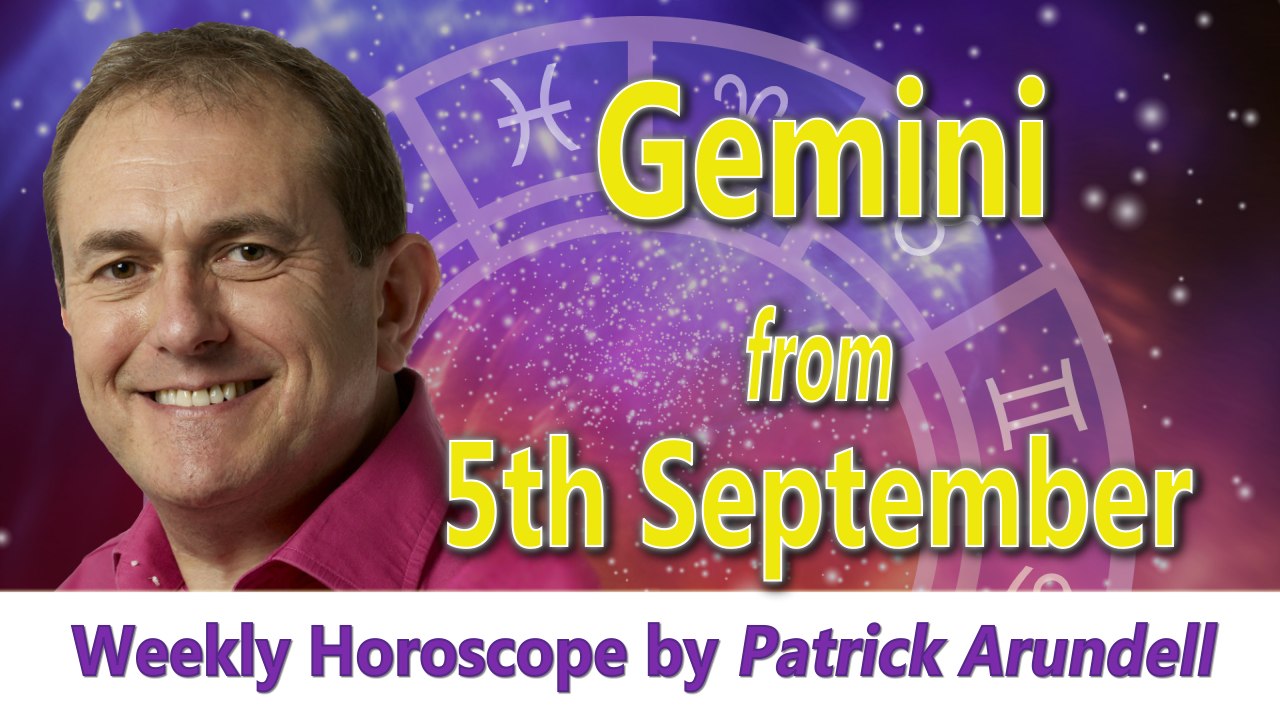 Gemini Weekly Horoscope from 5th September 2016