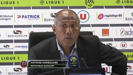 Guingamp - Kombouaré : "Je suis un entraîneur comblé"