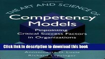 [PDF] The Art and Science of Competency Models: Pinpointing Critical Success Factors in
