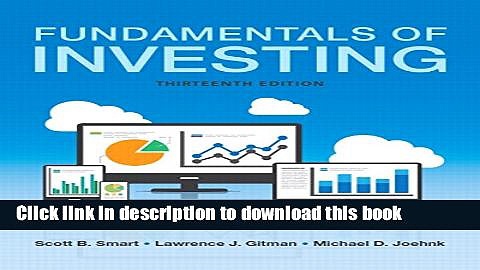 [PDF] Fundamentals of Investing (13th Edition) Full Online