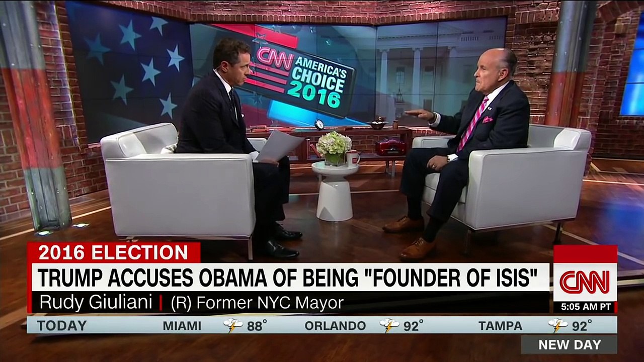 Rudy Giuliani argues with Chris Cuomo while defending Trump (full interview)_3