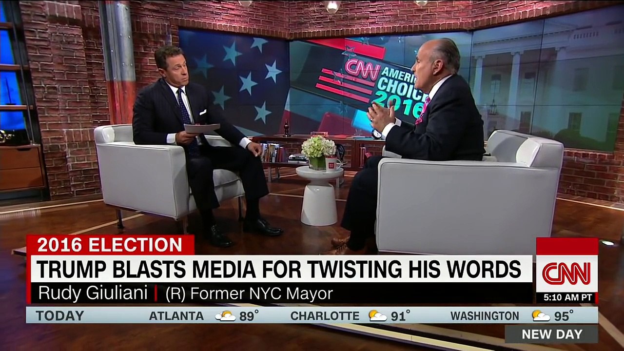 Rudy Giuliani argues with Chris Cuomo while defending Trump (full interview)_9