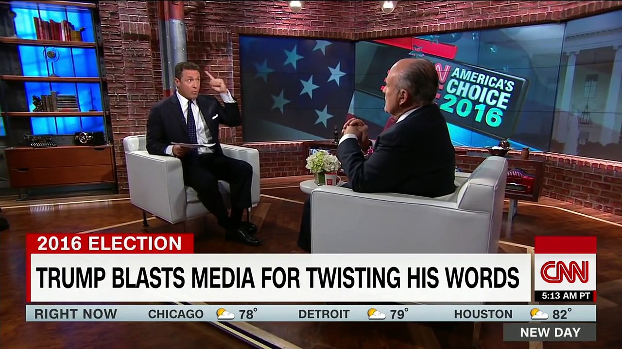 Rudy Giuliani argues with Chris Cuomo while defending Trump (full interview)_13
