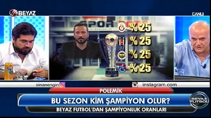 Beyaz Futbol ekibi şampiyonluk oranlarını açıkladı