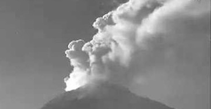Popocatépetl Volcano Spews Steam and Gas During Latest Outburst