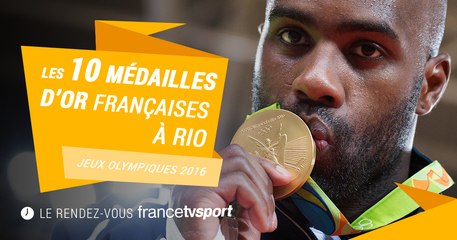 De Riner au couple Yoka-Mossely, les 10 médailles d'or françaises à Rio