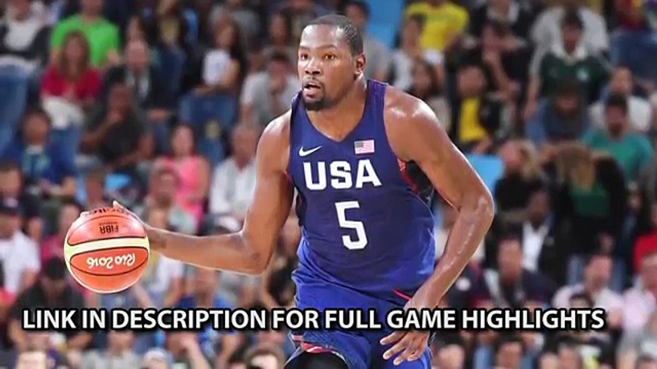 USA vs Serbia - Full Game Highlights - Final - Men's Basketball - Rio Olympics 2016