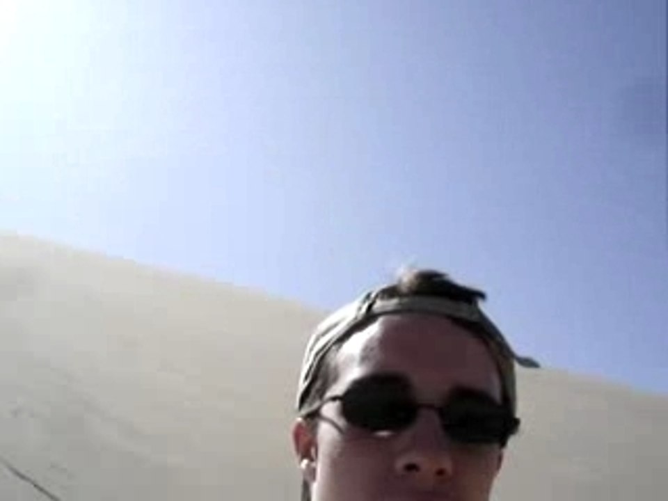 Course dans l'oasis