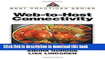 [New] EBook Web-to-Host Connectivity Free Books