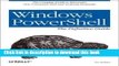 [New] EBook Windows Powershell Cookbook 1st (first) edition Text Only Free Books