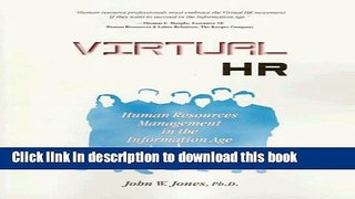 [New] PDF Crisp: Virtual HR (Crisp Professional Series) Free Books