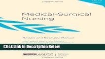 Books Medical-Surgical Nursing Review and Resource Manual Full Online