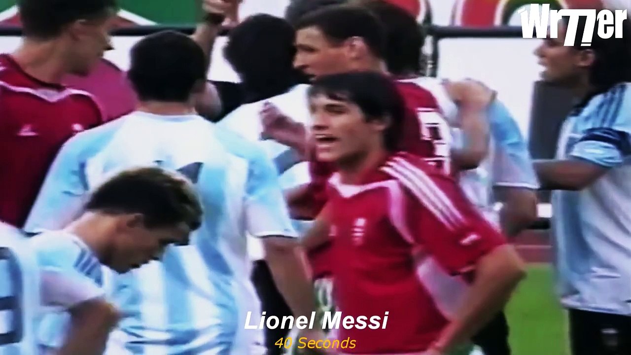 Top 10 Fastest Red Cards