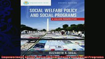 best book  Empowerment Series Social Welfare Policy and Social Programs