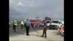 Report TV - Autovetura i pret rrugën kaminonit në Fushë-Krujë-Laç, plagosen 3 persona