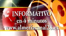 Almería Noticias Digital 28 Tv - Informativo en 4 minutos Viernes 25 de Septiembre 2015