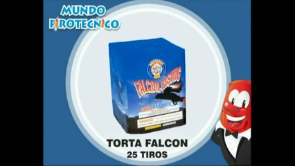 Mundo Pirotecnico - Torta Falcon Rising 25 Tiros