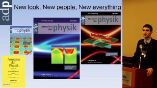 Annalen der Physik reception - APS Meeting Boston 27 February 2012