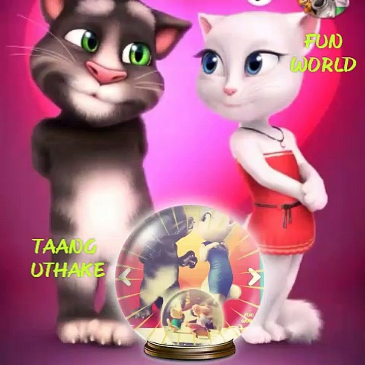 Taang Uthake Housefull 3 Nachange Sari Raat Song Chipmunk Talking Tom And Angela Version