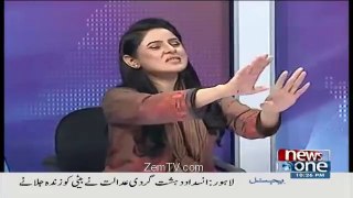 Pakistan senator Hafiz Hamdullah almost hits journalist Marvi Sirmed, abuses her during TV show