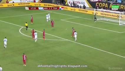 Lionel Messi Super Fast Hattrick All 3 Goals - Argentina 5-0 Panama
