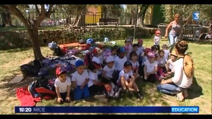 Extrait Emission France3 - Locale de Nice - Ecole bilingue des Orangers