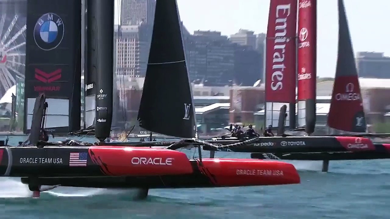 Team New Zealands dramatic capsize