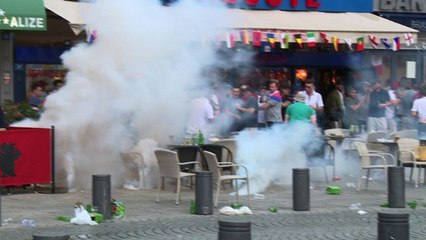 Euro-2016: l'Angleterre fait son entrée, ses hooligans sont déjà là