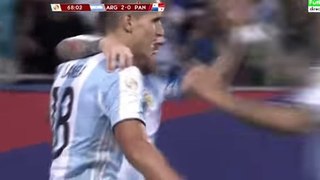 Argentina vs Panamá 5-0 Gol Lionel Messi Copa America Centenario 2016