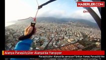 Alanya Paraşütçüler Alanya'da Yarışıyor