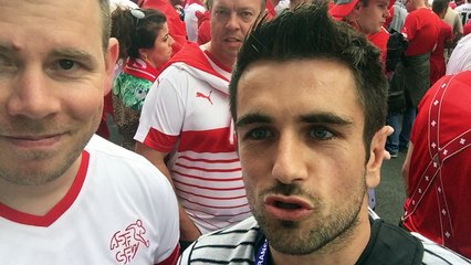 Euro: notre envoyé spécial a rencontré un supporter suisse après la victoire de son pays face à l'Albanie