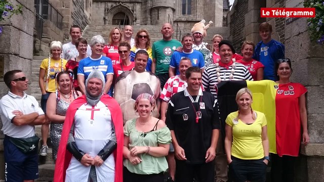 Euro. A Morlaix, les Anglais ne passent pas inaperçus