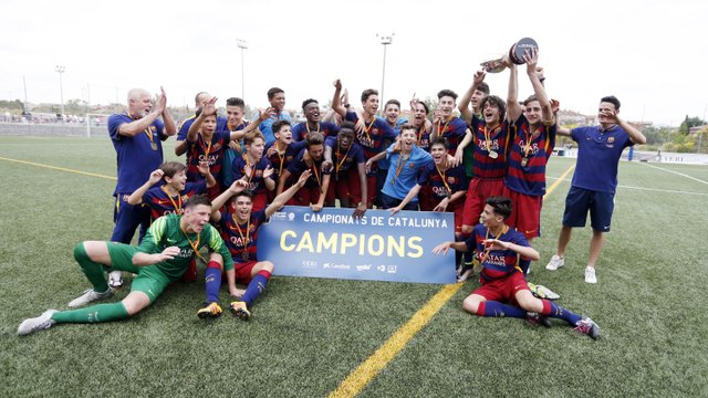 FCB Masia: L’Infantil A campió del Campionat de Catalunya