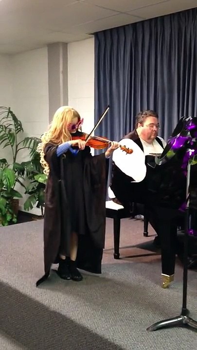 Fiona Junger, Halloween Violin Recital, 10/23/11