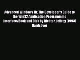Read Advanced Windows Nt: The Developer's Guide to the Win32 Application Programming Interface/Book
