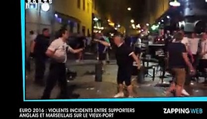 Euro 2016  Violents incidents entre supporters anglais et marseillais au Vieux-Port (vidéo)