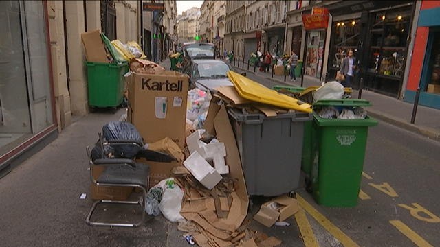 A Paris, les poubelles débordent moins - Le 11/06/2016 à 18h40