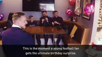 England goalie Joe Hart surprises young fan